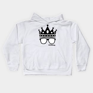 "Crown & Specs" Classic Kids Hoodie